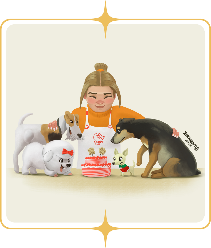 Comisiones de Ilustraciones personalizadas de familia y mascotas - oiEstudio