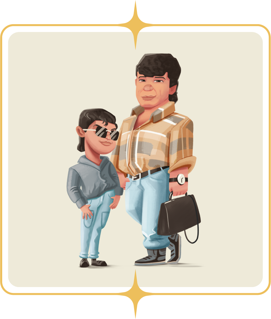 Comisiones de Ilustraciones personalizadas de familia y mascotas - oiEstudio